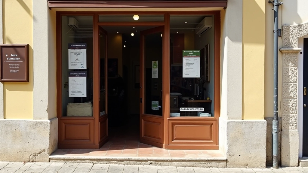 Bright dance school studio entrance in Funchal, welcoming and professional